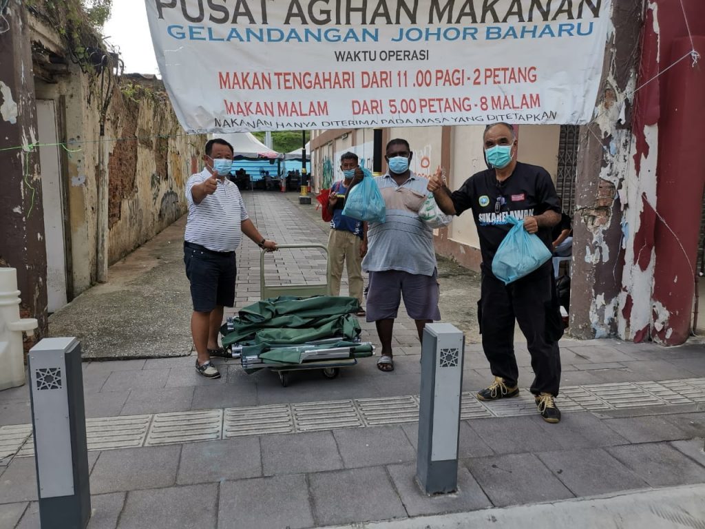 Caring for the caregivers at Homeless in Johor Bahru YSJB 1