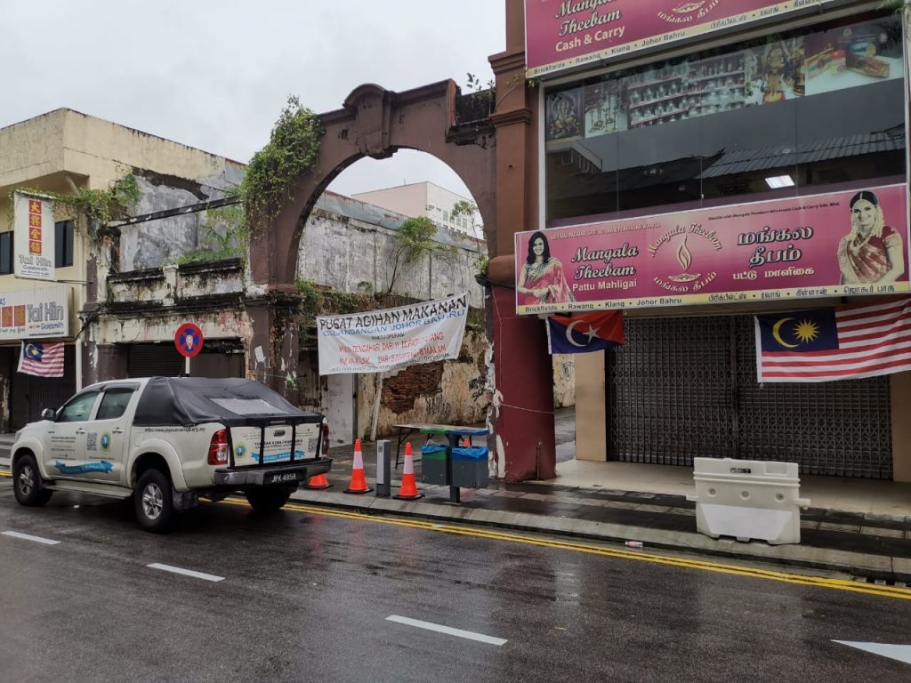 The Homeless in Johor Bahru has shifted