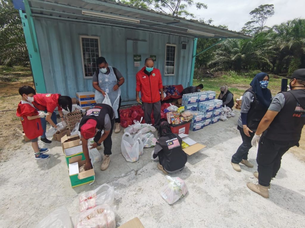 charity donation johor bahru orang asli village YSJB 2021 Nov